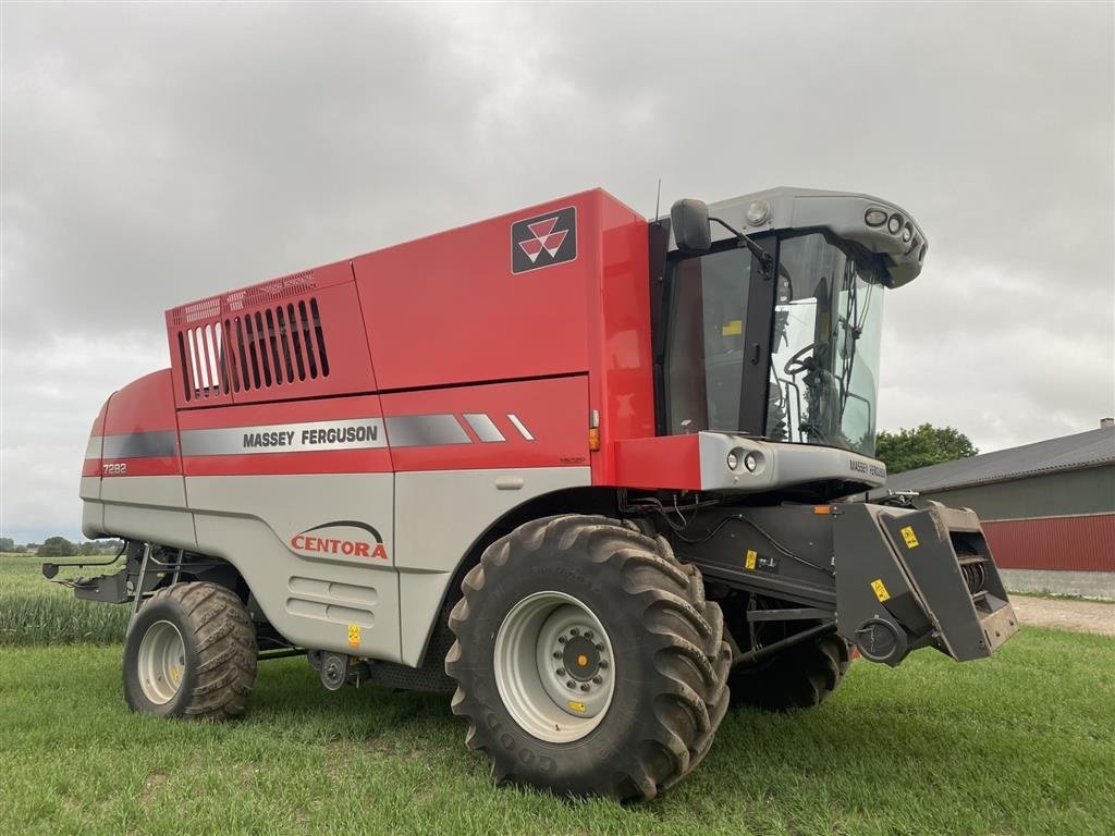 Mähdrescher del tipo Massey Ferguson 7282 25 fods med powerflow. kørt 1.020 høsttimer og 1.450 motortimer, Gebrauchtmaschine en øster ulslev (Imagen 7)