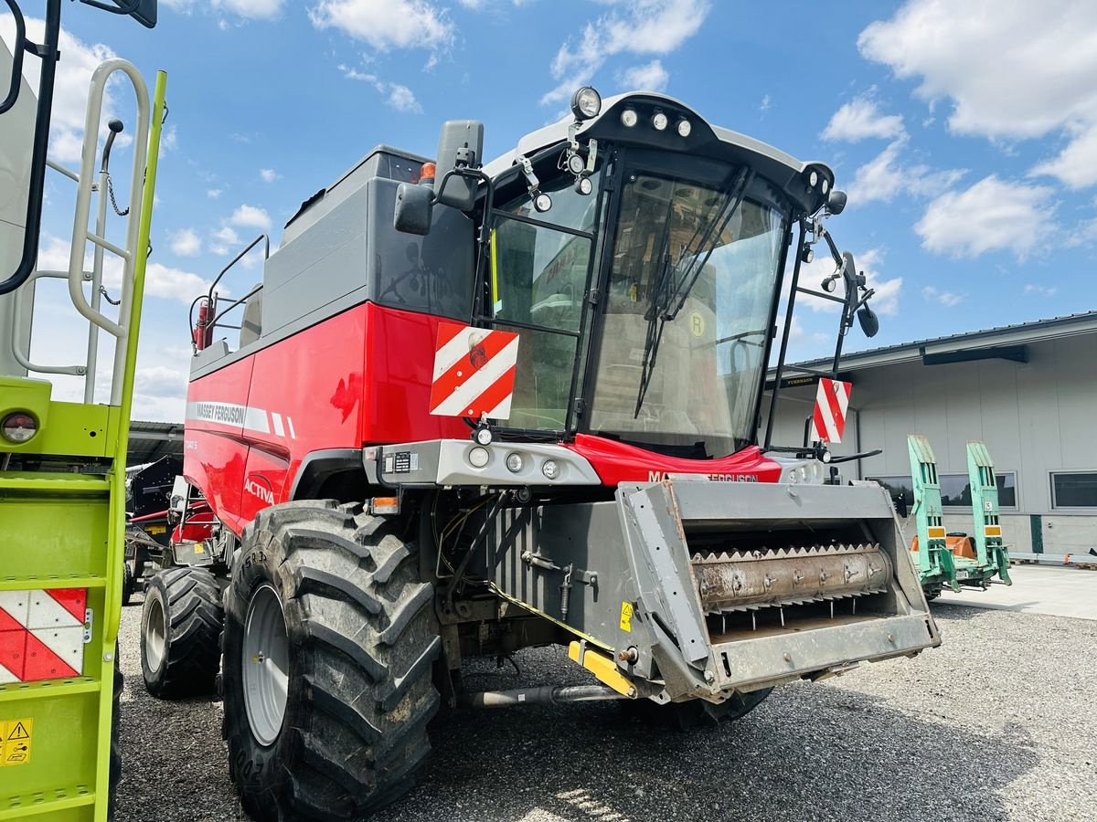 Mähdrescher Türe ait Massey Ferguson 7347S Activa MCS mit Schneidwerk, Gebrauchtmaschine içinde Hohenruppersdorf (resim 2)