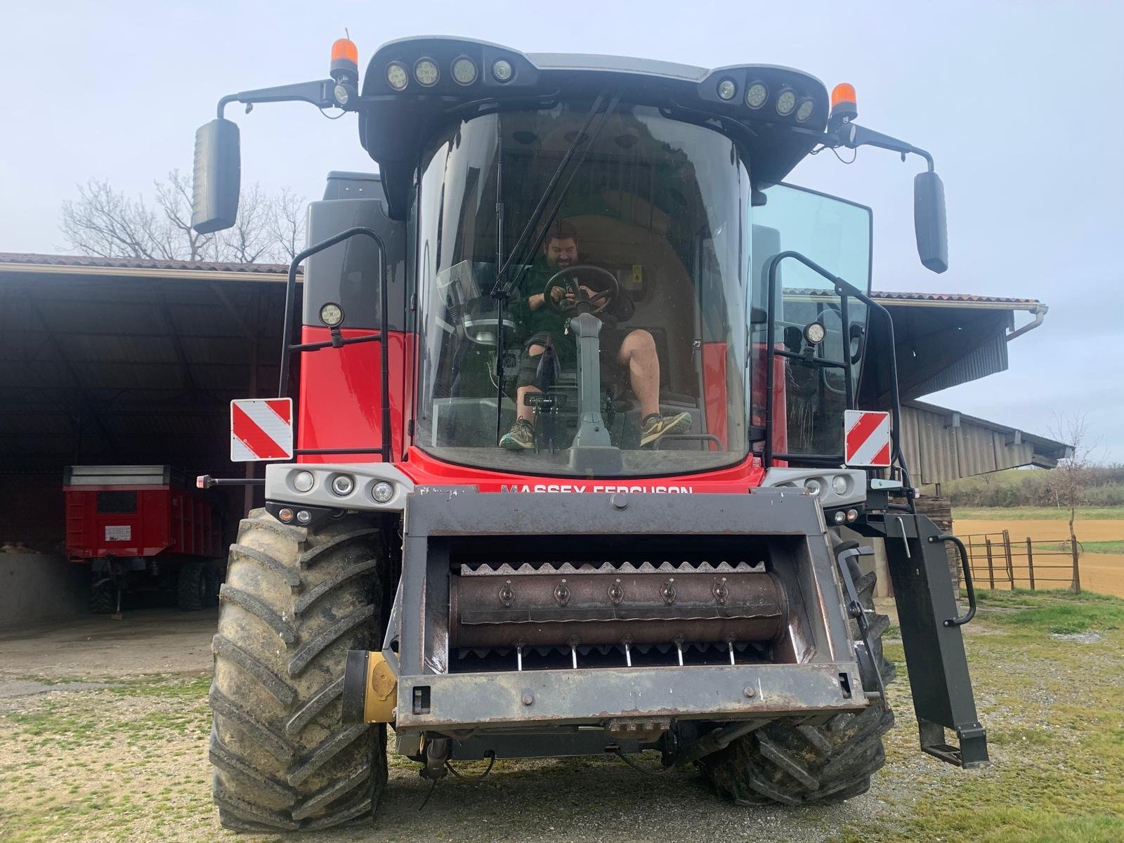 Mähdrescher a típus Massey Ferguson 7360 PLI, Gebrauchtmaschine ekkor: ORLEIX (Kép 4)