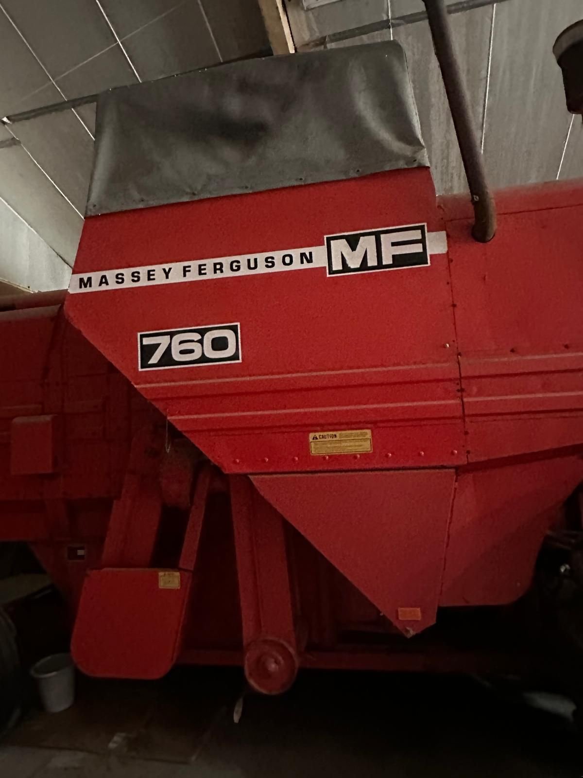 Mähdrescher typu Massey Ferguson 760, Gebrauchtmaschine w Hoofdplaat (Zdjęcie 1)