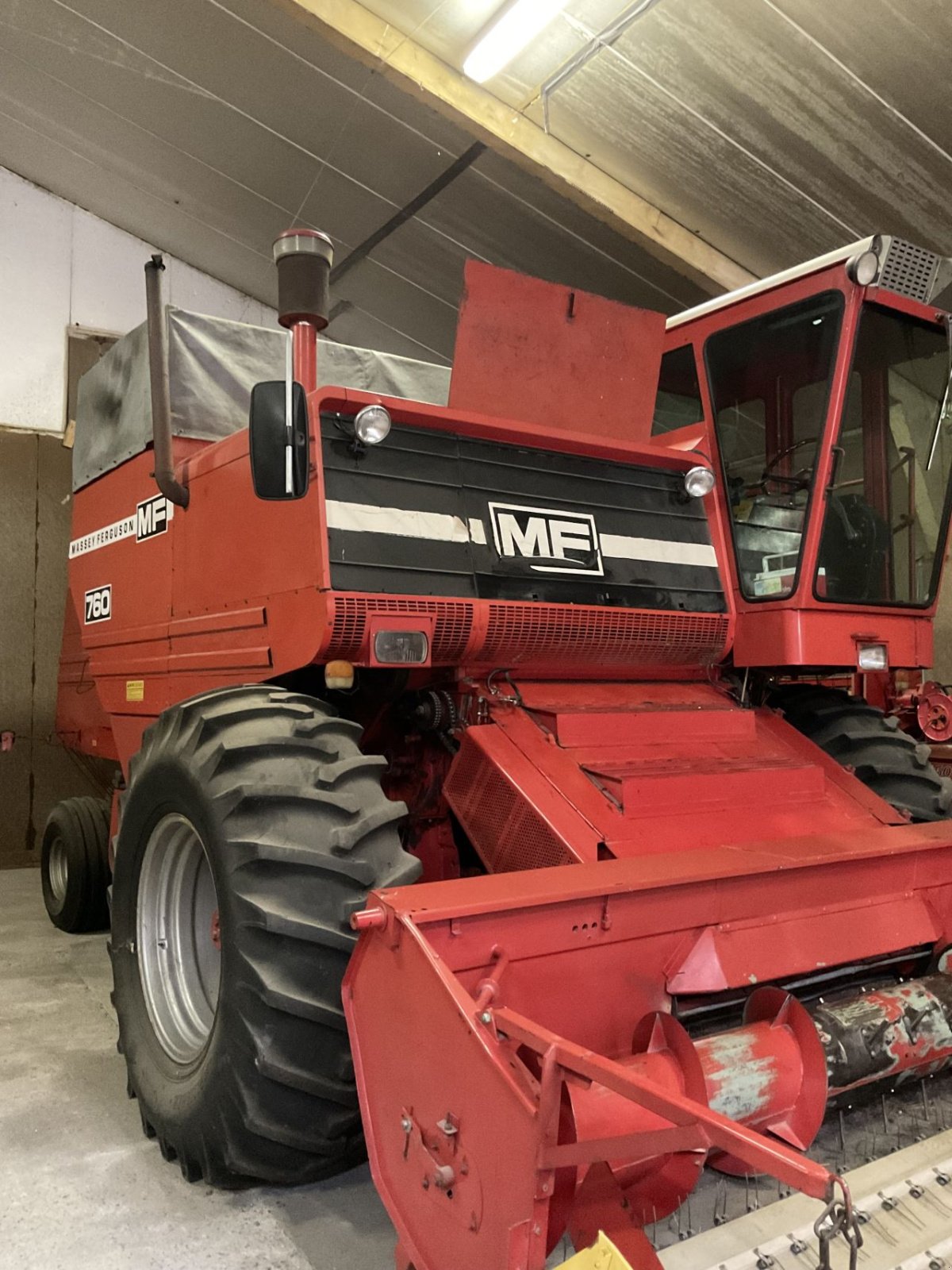 Mähdrescher Türe ait Massey Ferguson 760, Gebrauchtmaschine içinde Hoofdplaat (resim 8)