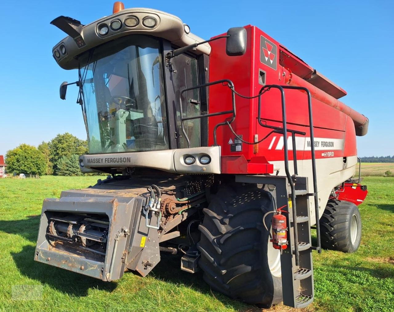 Mähdrescher des Typs Massey Ferguson 9280 AL, Gebrauchtmaschine in Pragsdorf (Bild 2)