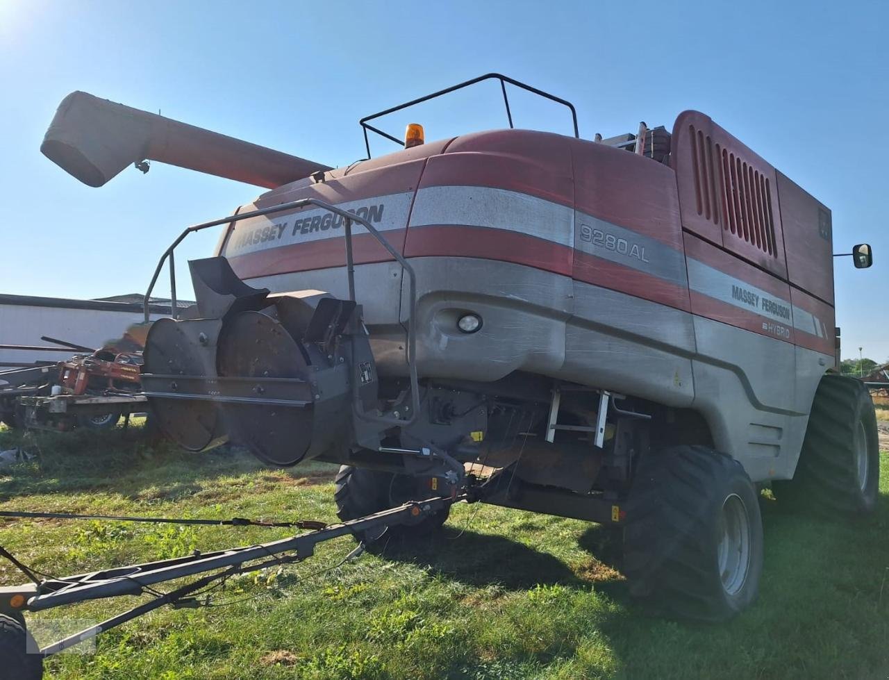 Mähdrescher typu Massey Ferguson 9280 AL, Gebrauchtmaschine w Pragsdorf (Zdjęcie 4)