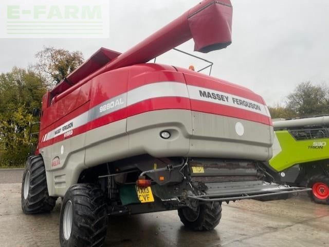 Mähdrescher typu Massey Ferguson 9280 DELTA AL, Gebrauchtmaschine v PETWORTH (Obrázok 4)