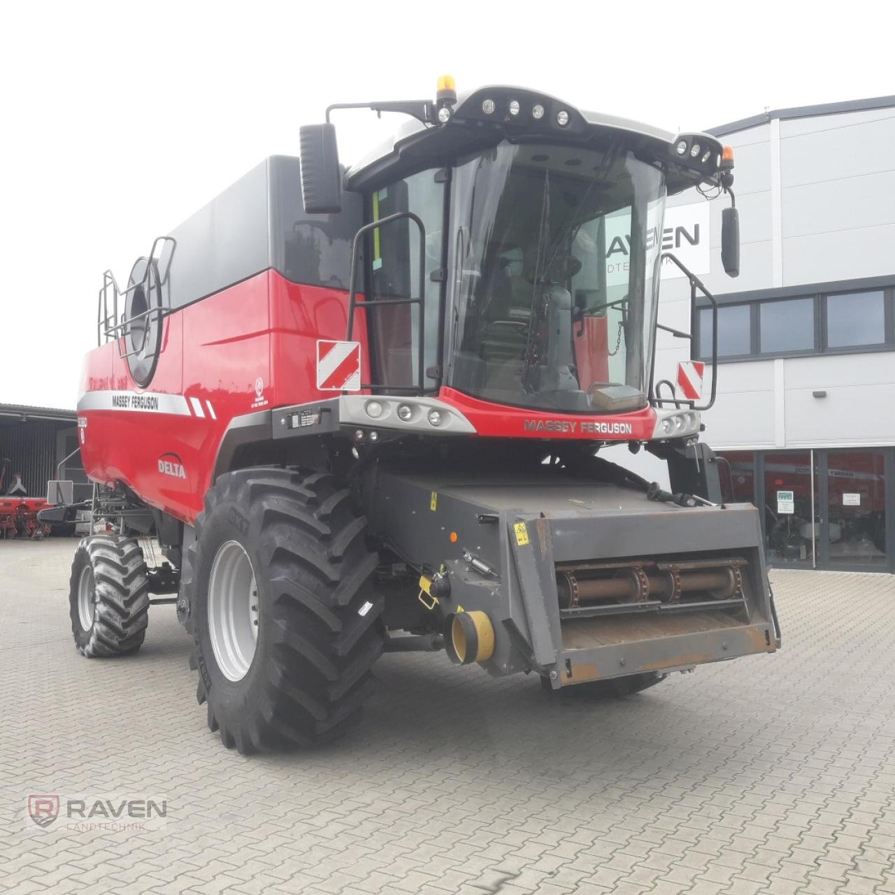 Mähdrescher des Typs Massey Ferguson 9380 Delta Fendt 9490 X, Mietmaschine in Sulingen (Bild 1)