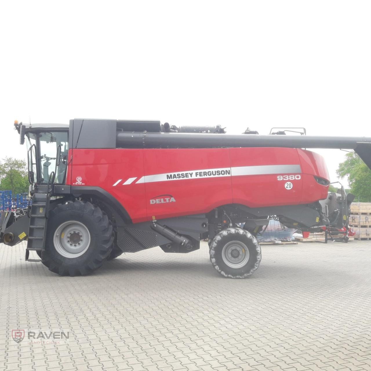 Mähdrescher van het type Massey Ferguson 9380 Delta Fendt 9490 X, Mietmaschine in Sulingen (Foto 7)