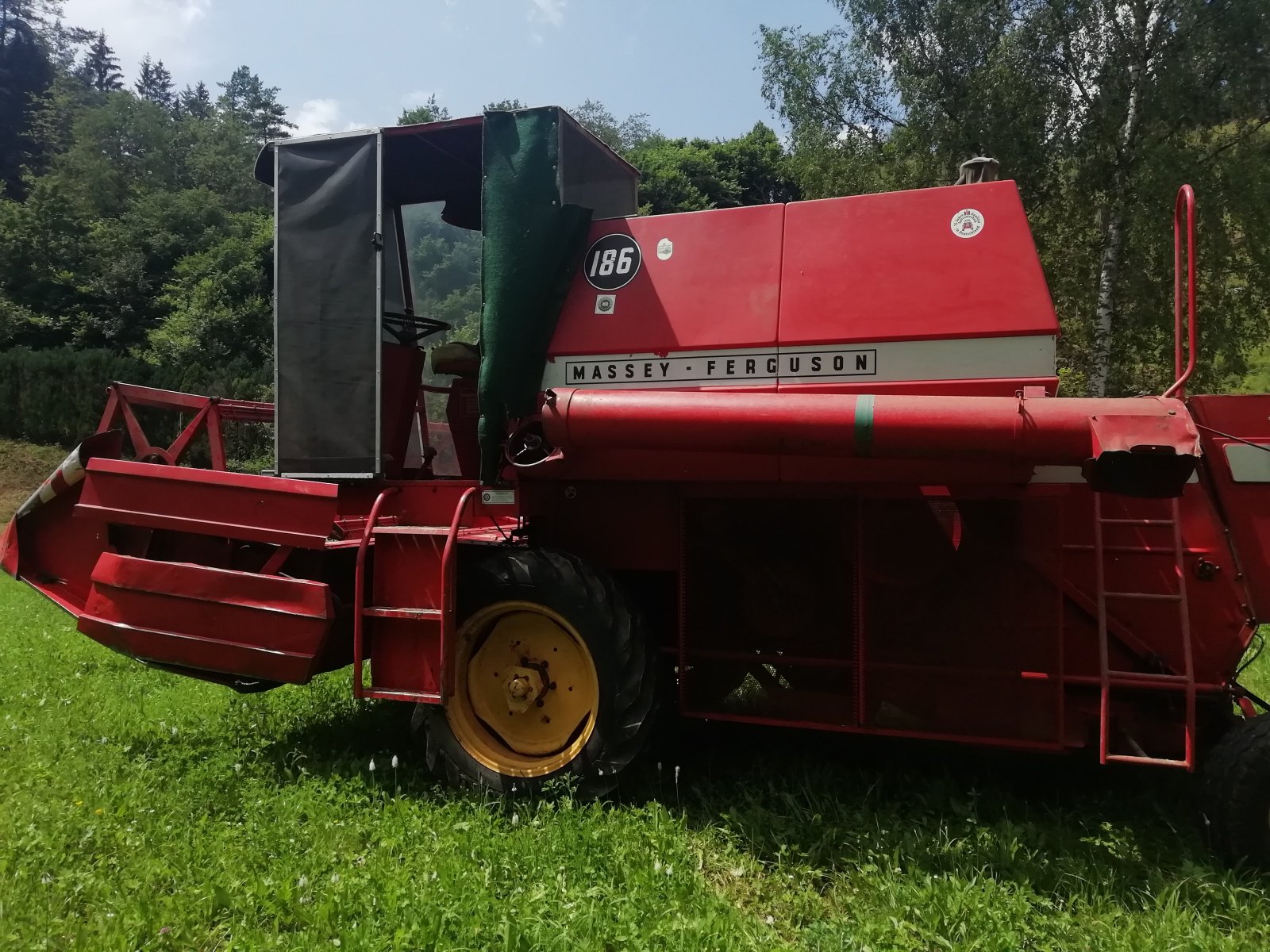 Mähdrescher του τύπου Massey Ferguson MF 186, Gebrauchtmaschine σε Pottenstein (Φωτογραφία 1)