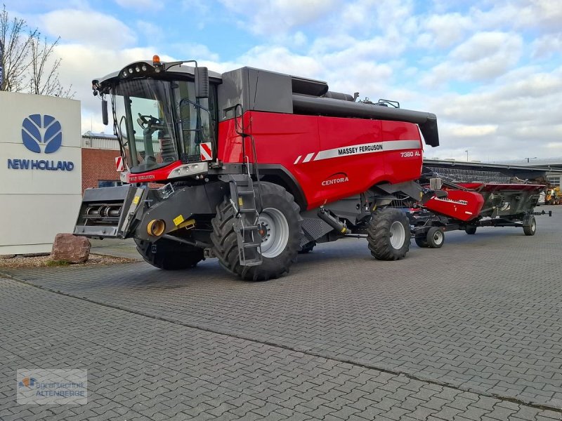 Mähdrescher des Typs Massey Ferguson MF 7380 Centora AL, Gebrauchtmaschine in Altenberge (Bild 1)