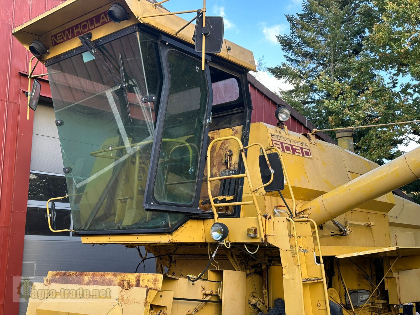 Mähdrescher van het type New Holland 8030, Gebrauchtmaschine in Ellerdorf (Foto 2)