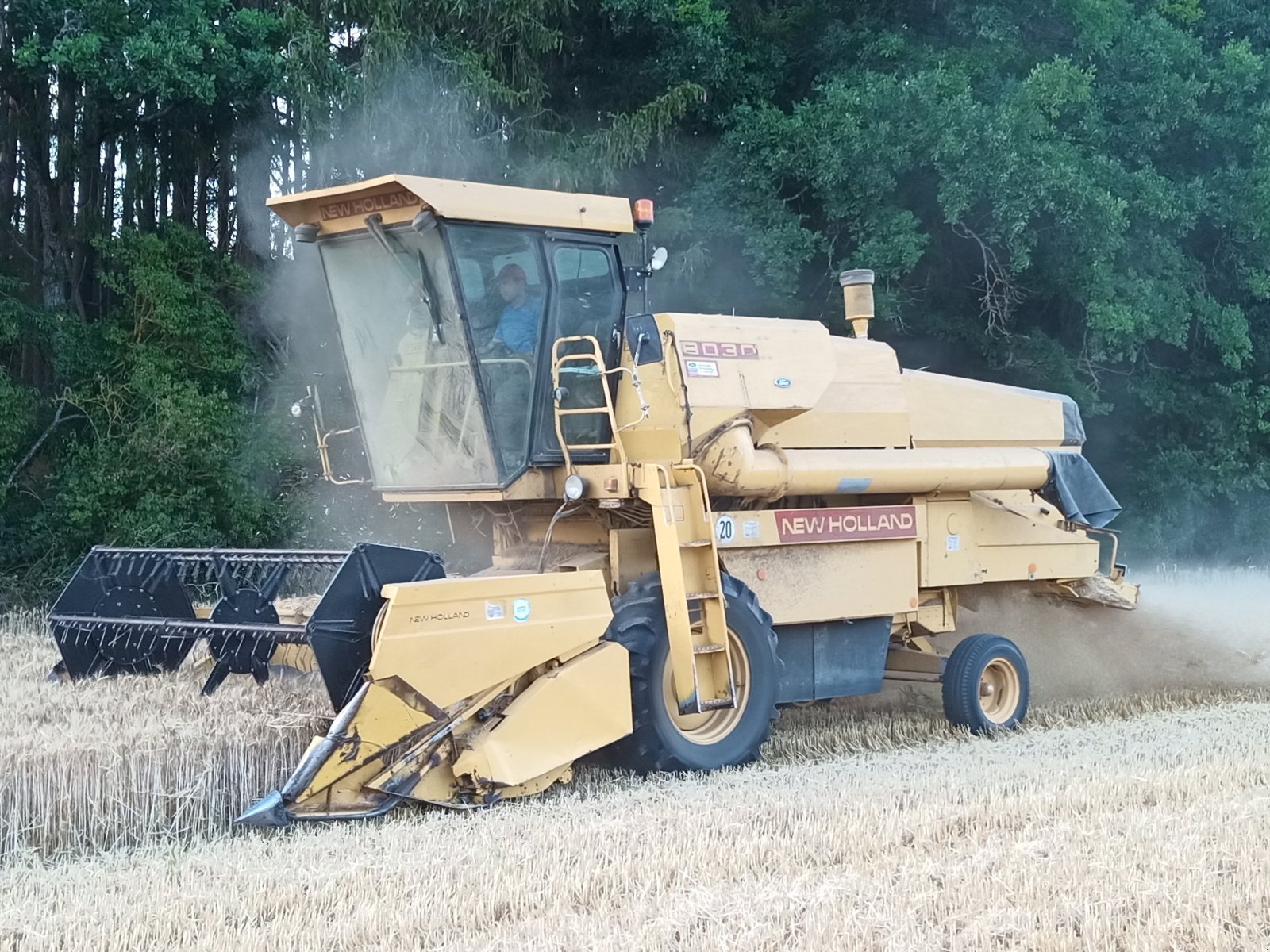 Mähdrescher типа New Holland 8030, Gebrauchtmaschine в DEHeiligenstadt (Фотография 3)