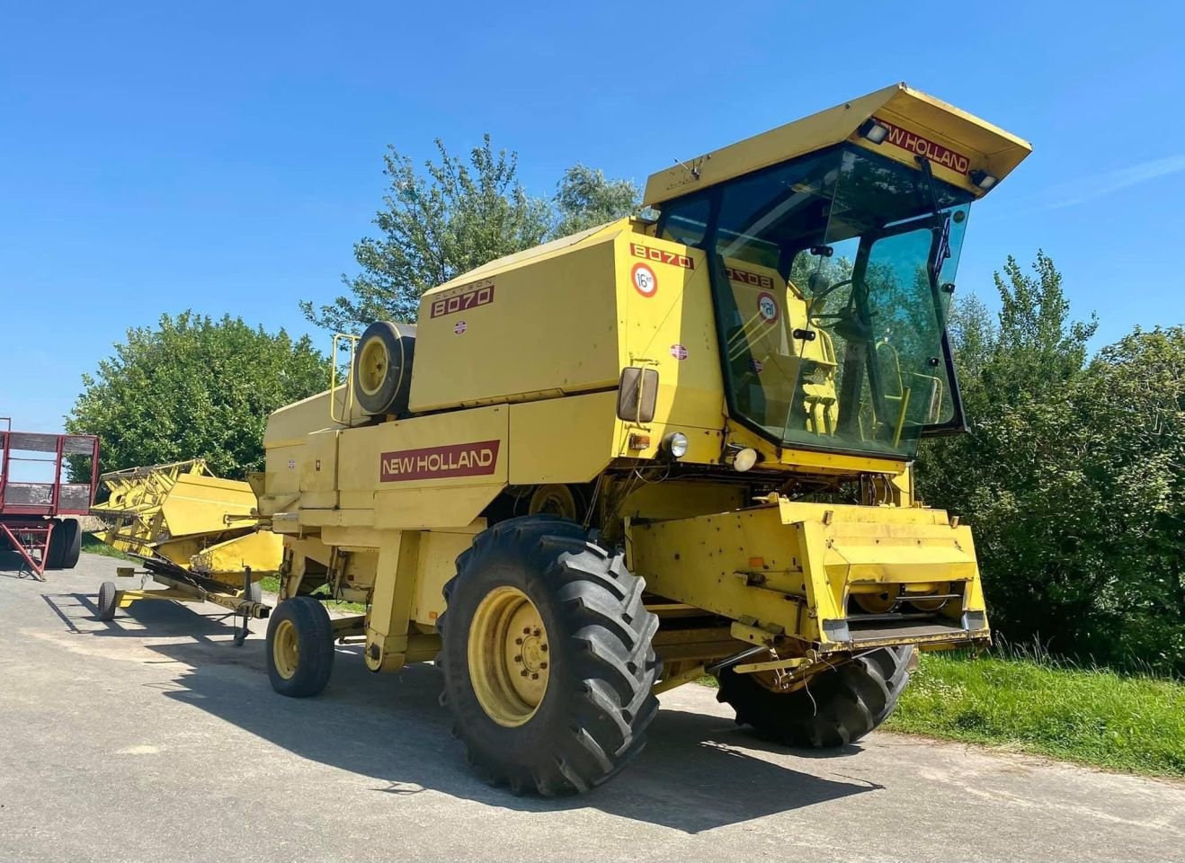 Mähdrescher типа New Holland 8060/ 8070/ 8080, Gebrauchtmaschine в Hoogeveen (Фотография 1)