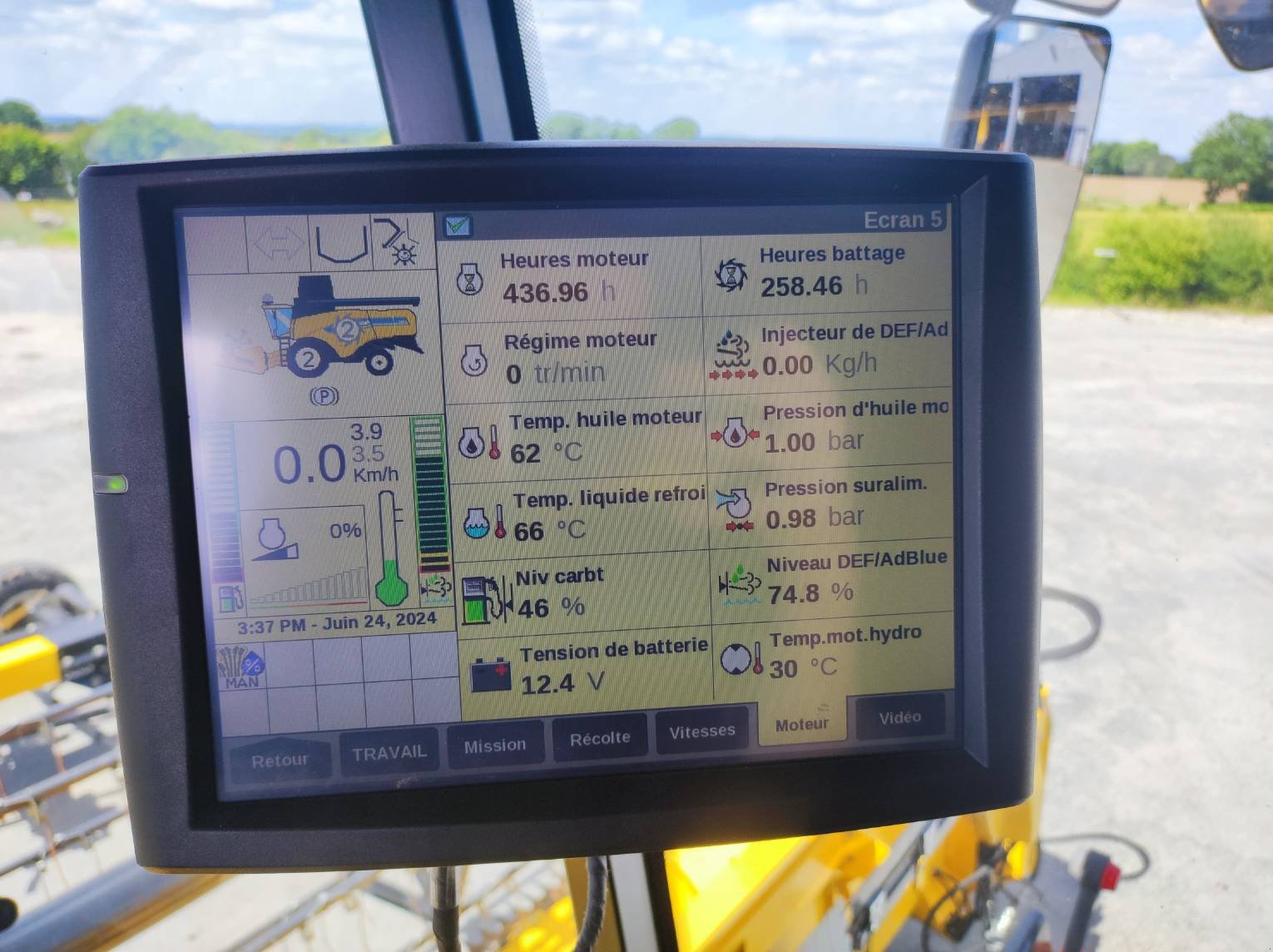 Mähdrescher typu New Holland CH7.70, Gebrauchtmaschine v Le Horps (Obrázek 8)