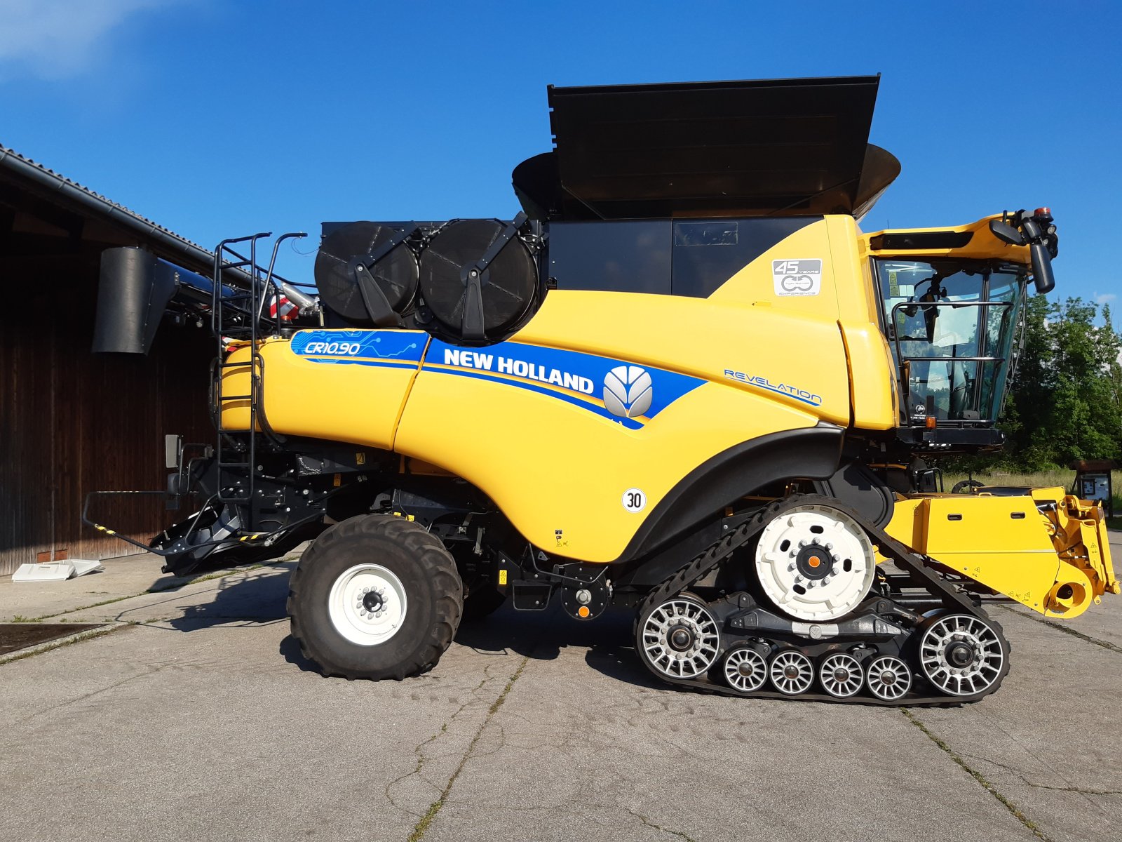 Mähdrescher του τύπου New Holland CR 10.90 Revelation 4 WD Vollausstattung, Gebrauchtmaschine σε Penzing (Φωτογραφία 1)