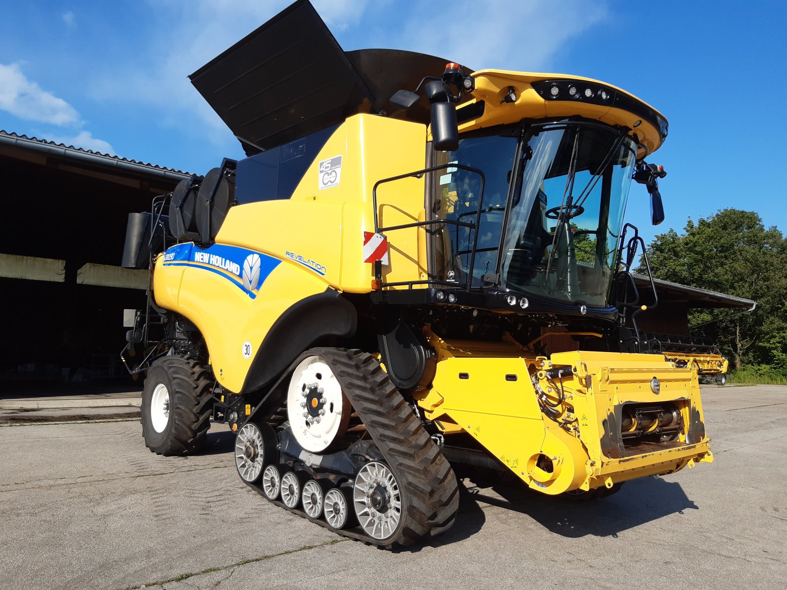 Mähdrescher типа New Holland CR 10.90 Revelation 4 WD Vollausstattung, Gebrauchtmaschine в Penzing (Фотография 5)