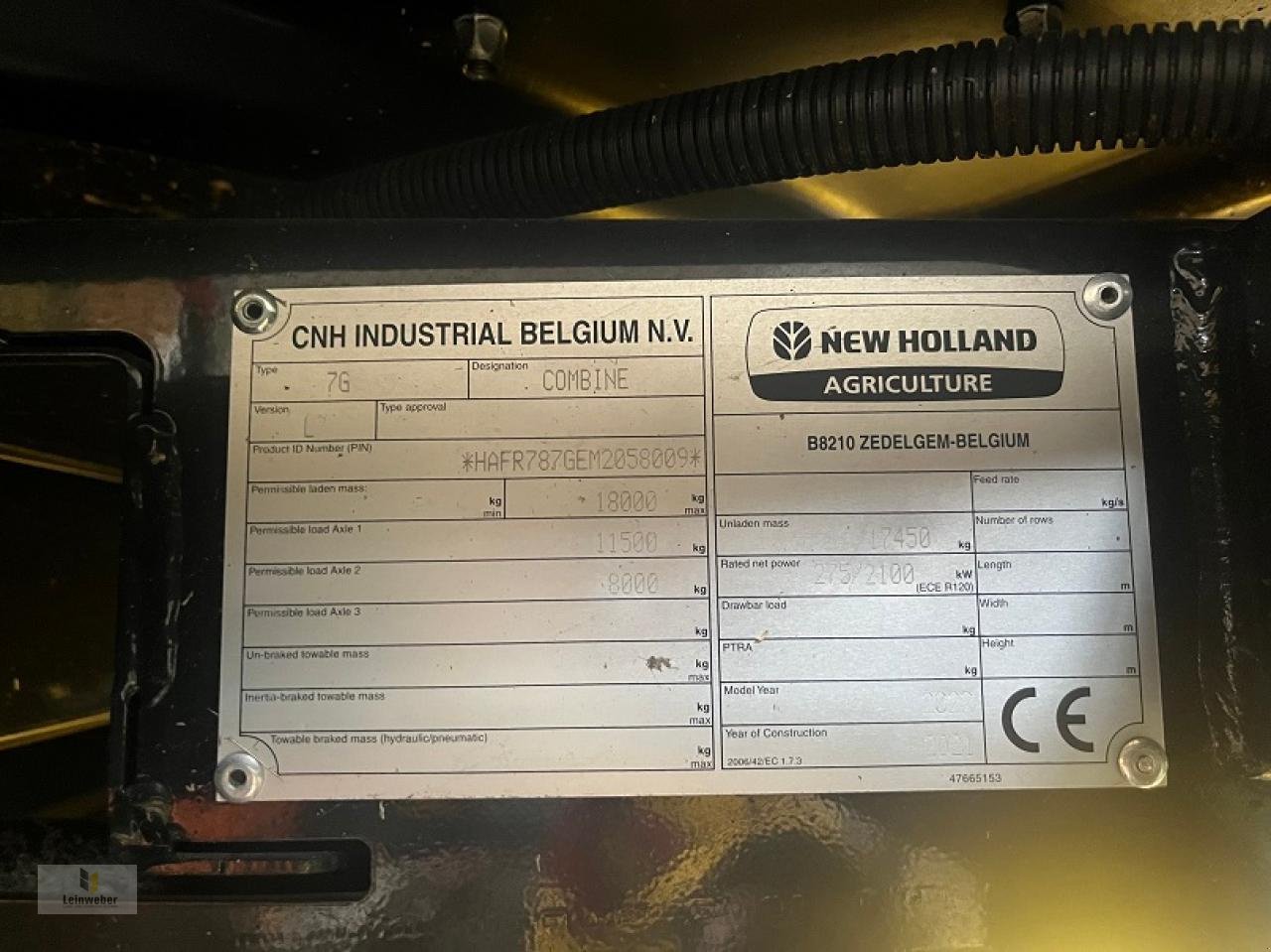 Mähdrescher του τύπου New Holland CR 7.80, Neumaschine σε Neuhof - Dorfborn (Φωτογραφία 7)