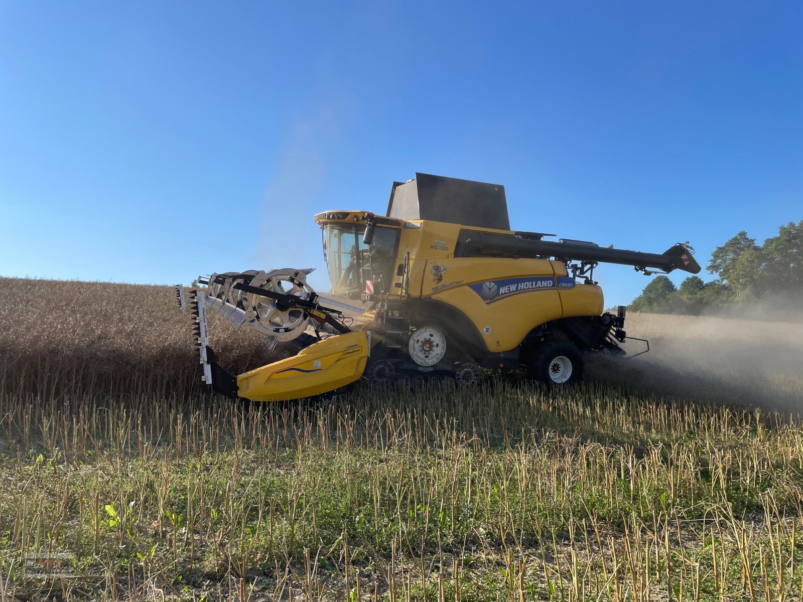 Mähdrescher of the type New Holland CR 8.80 Raupe - Intelli Sense, Gebrauchtmaschine in Lichtenfels (Picture 5)