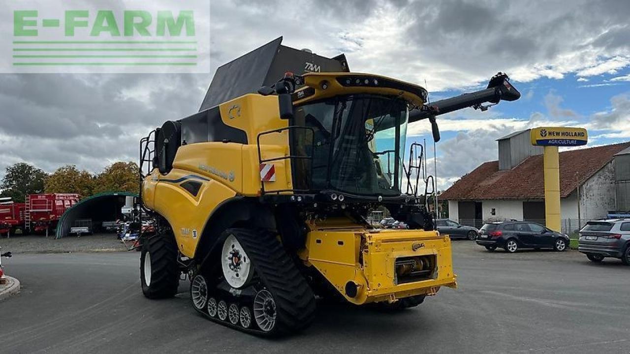 Mähdrescher Türe ait New Holland cr 8.80 raupe, Gebrauchtmaschine içinde ANRODE / OT LENGEFELD (resim 4)