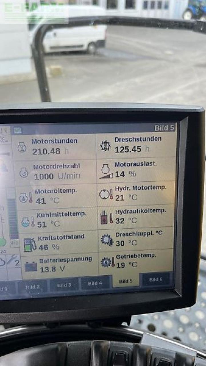 Mähdrescher Türe ait New Holland cr 8.80 raupe, Gebrauchtmaschine içinde ANRODE / OT LENGEFELD (resim 18)