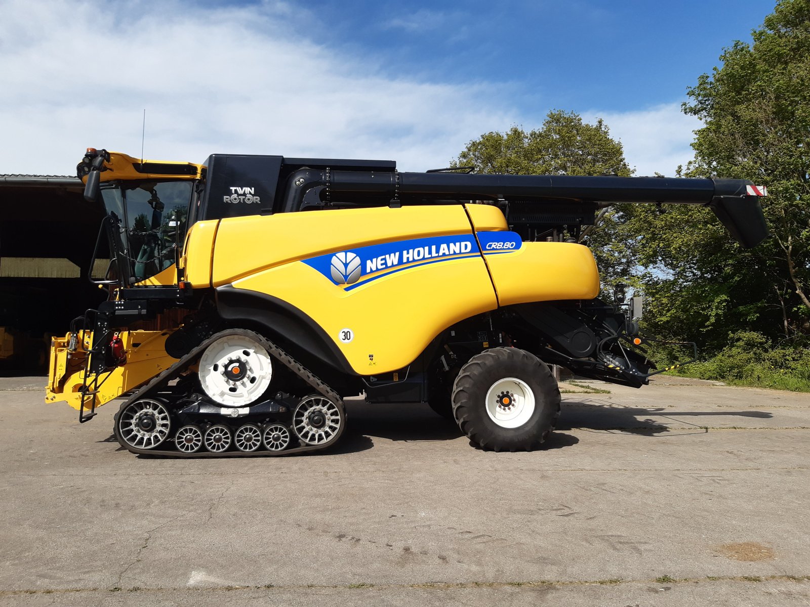 Mähdrescher типа New Holland CR 8.80 SmartTrax Terraglide, Gebrauchtmaschine в Penzing (Фотография 1)