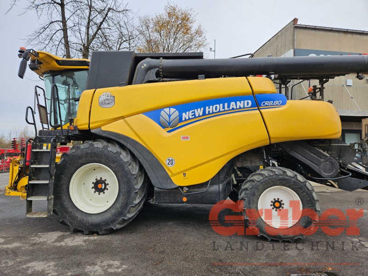 Mähdrescher del tipo New Holland CR 8.80, Gebrauchtmaschine In Ampfing (Immagine 8)