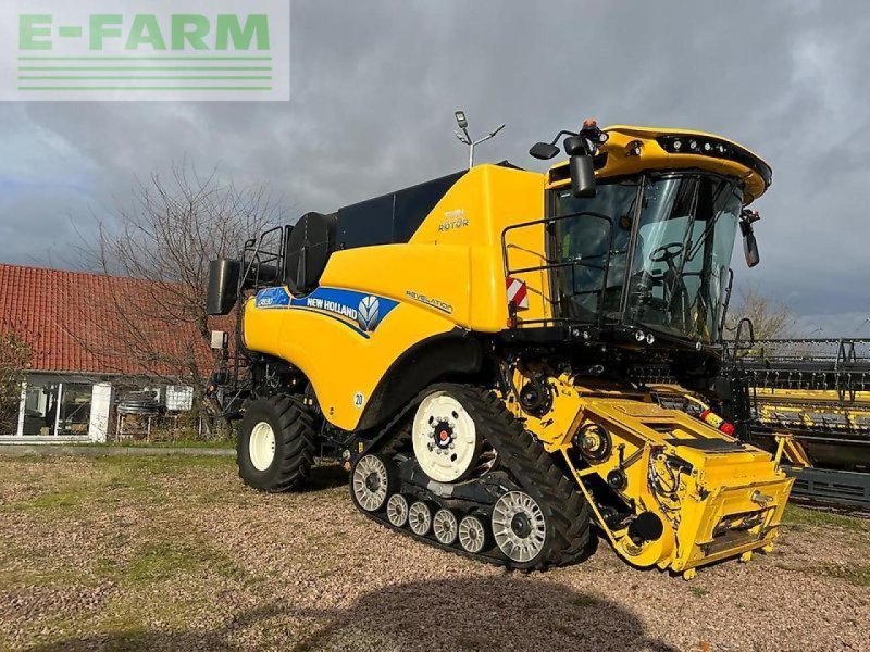 Mähdrescher Türe ait New Holland cr 8.90 raupe 14500 liter korntank track + sw + sww intellisense, Gebrauchtmaschine içinde ANRODE / OT LENGEFELD