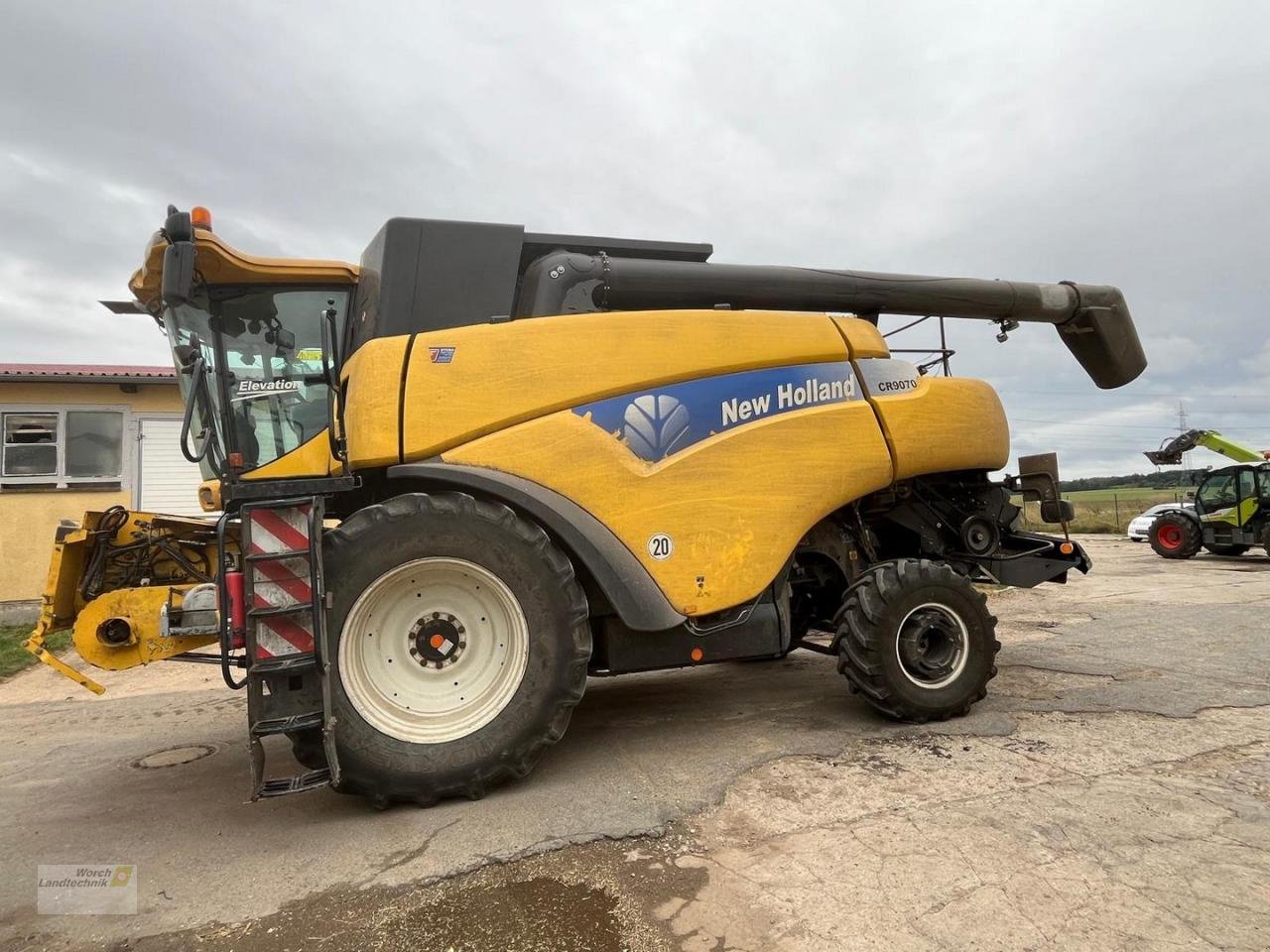 Mähdrescher van het type New Holland CR 9070, Gebrauchtmaschine in Schora (Foto 1)