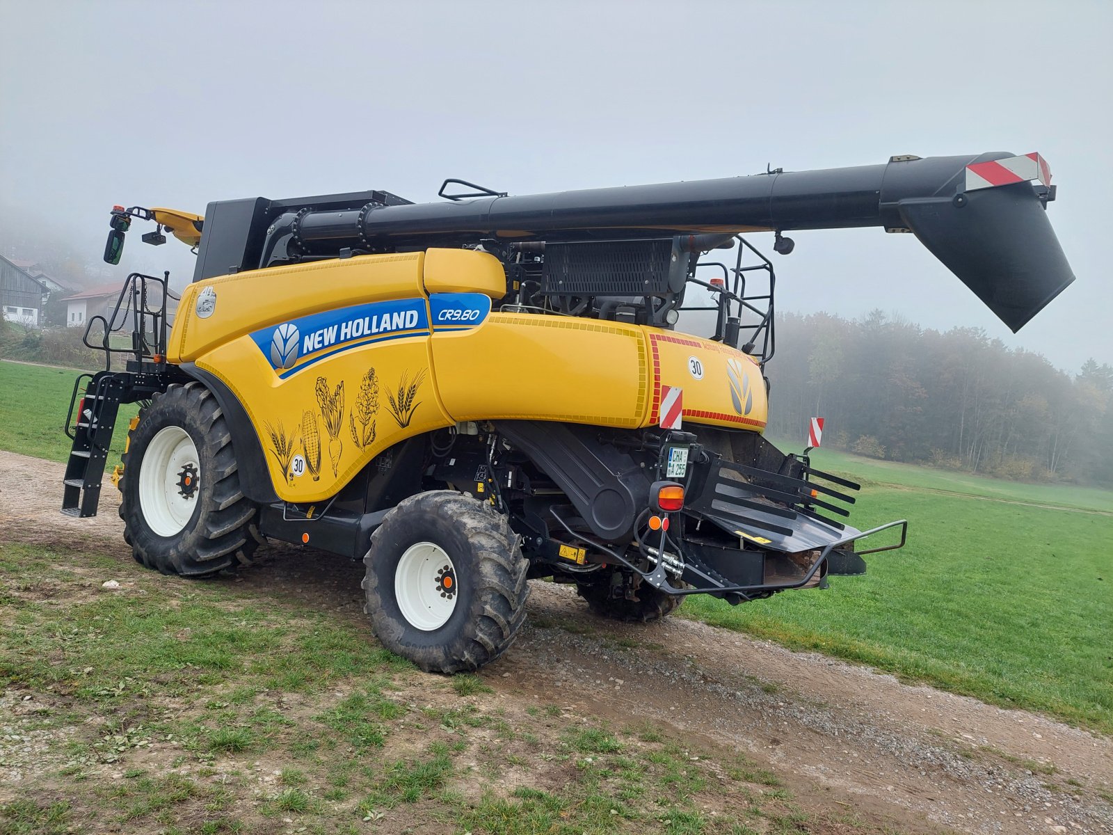 Mähdrescher Türe ait New Holland CR 9.80, Gebrauchtmaschine içinde Miltach (resim 3)