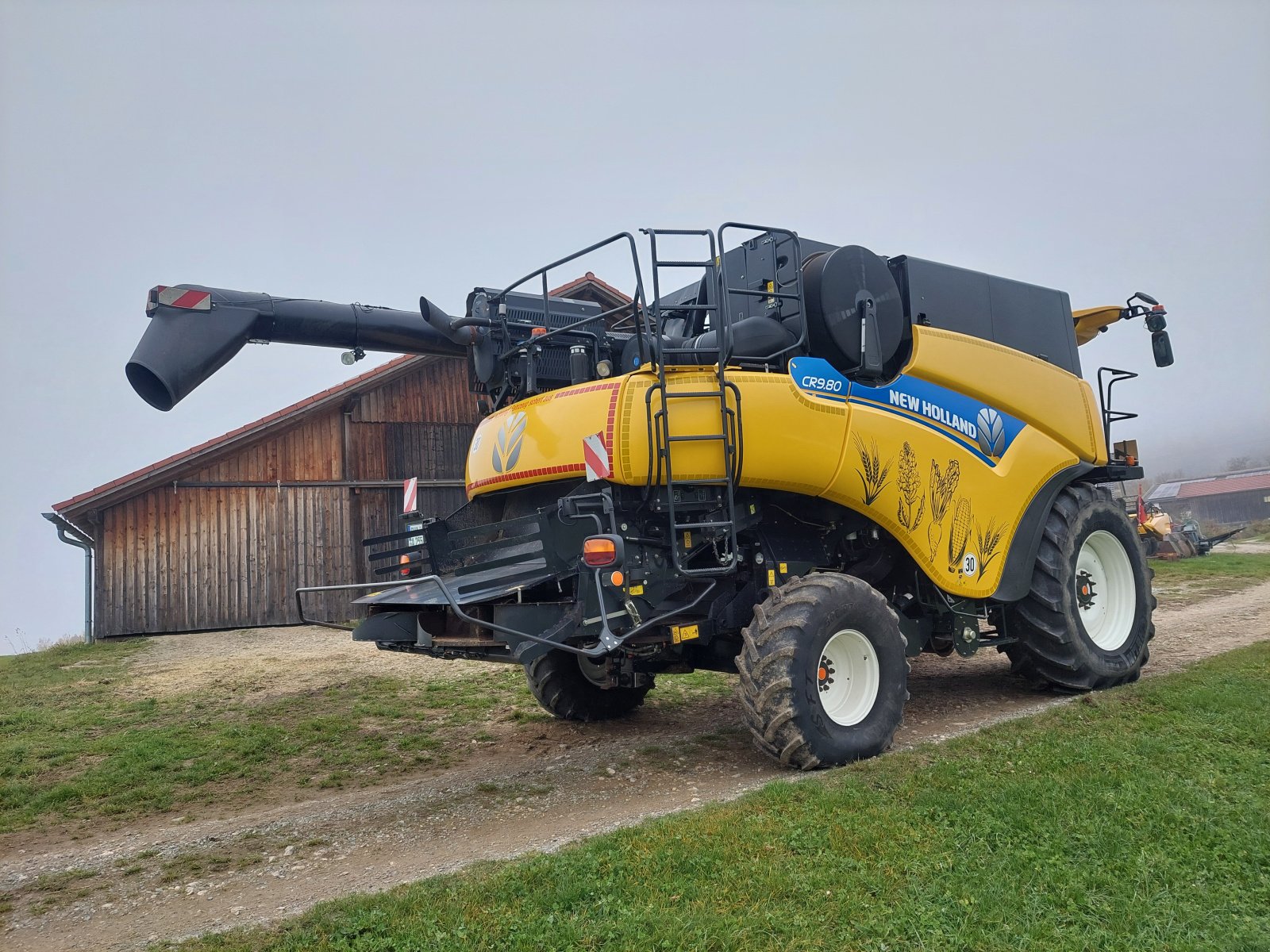 Mähdrescher Türe ait New Holland CR 9.80, Gebrauchtmaschine içinde Miltach (resim 4)