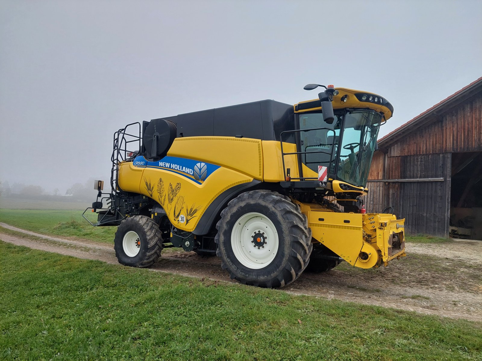 Mähdrescher tip New Holland CR 9.80, Gebrauchtmaschine in Miltach (Poză 7)