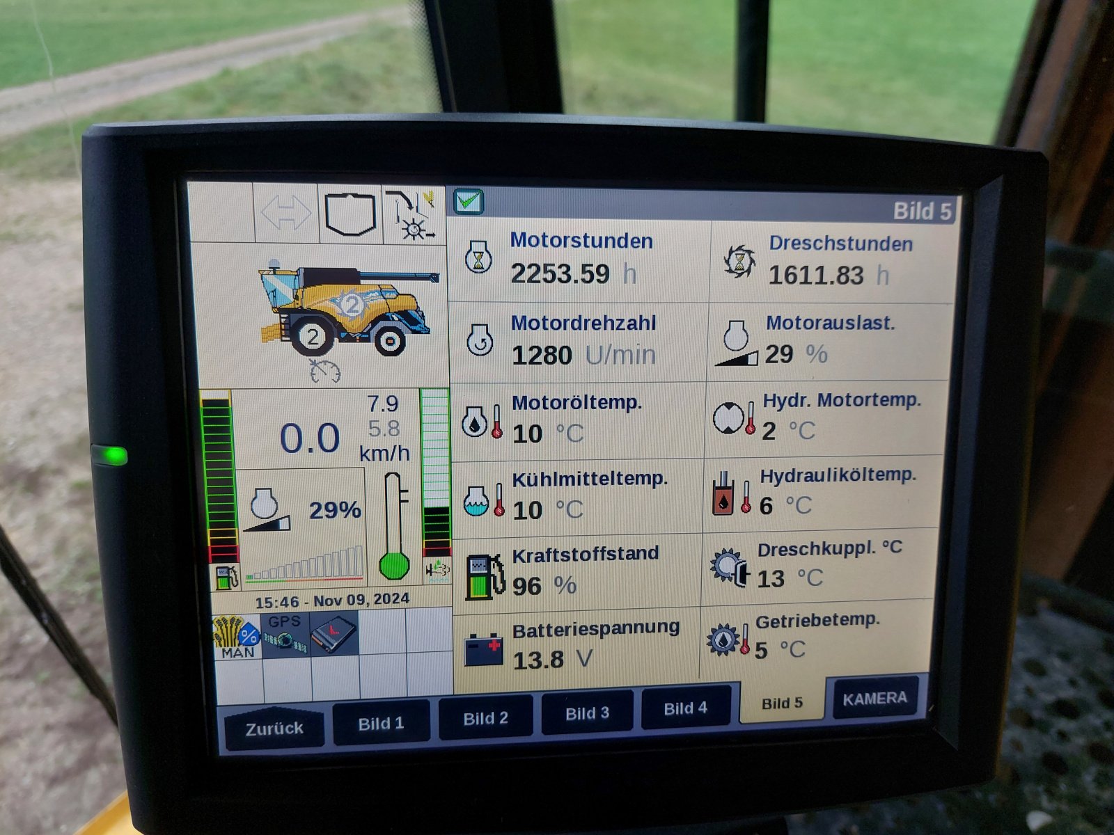 Mähdrescher Türe ait New Holland CR 9.80, Gebrauchtmaschine içinde Miltach (resim 14)