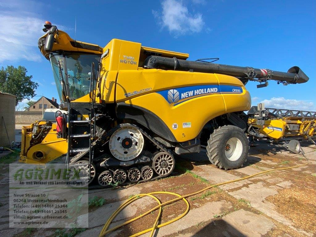 Mähdrescher del tipo New Holland CR 9.90, Gebrauchtmaschine en Weißenschirmbach (Imagen 1)