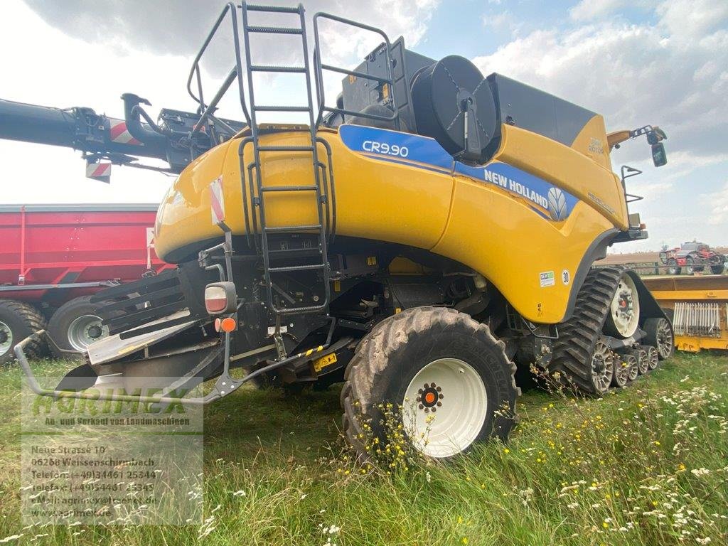 Mähdrescher des Typs New Holland CR 9.90, Gebrauchtmaschine in Weißenschirmbach (Bild 3)