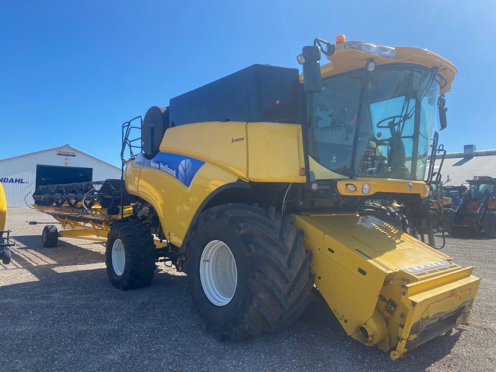 Mähdrescher van het type New Holland CR9080 SLH, Gebrauchtmaschine in Thisted (Foto 2)