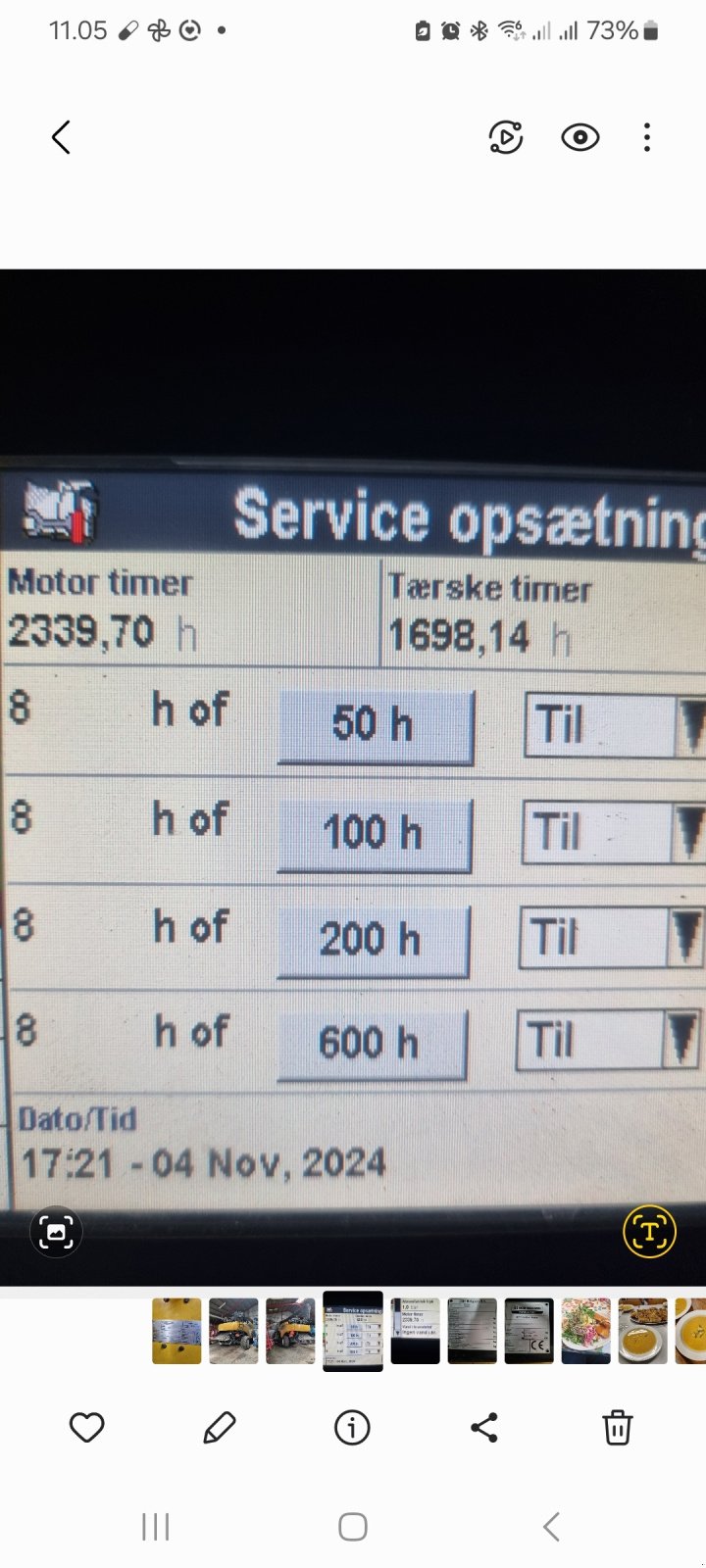 Mähdrescher Türe ait New Holland CR9090 SLH, Gebrauchtmaschine içinde Thisted (resim 5)