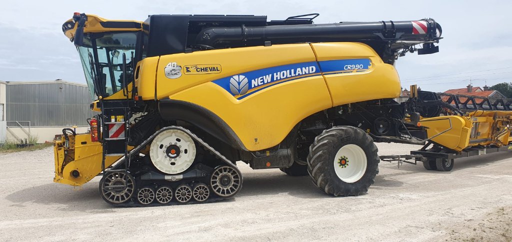 Mähdrescher Türe ait New Holland CR9.90 smart Trax, Gebrauchtmaschine içinde Lérouville (resim 4)