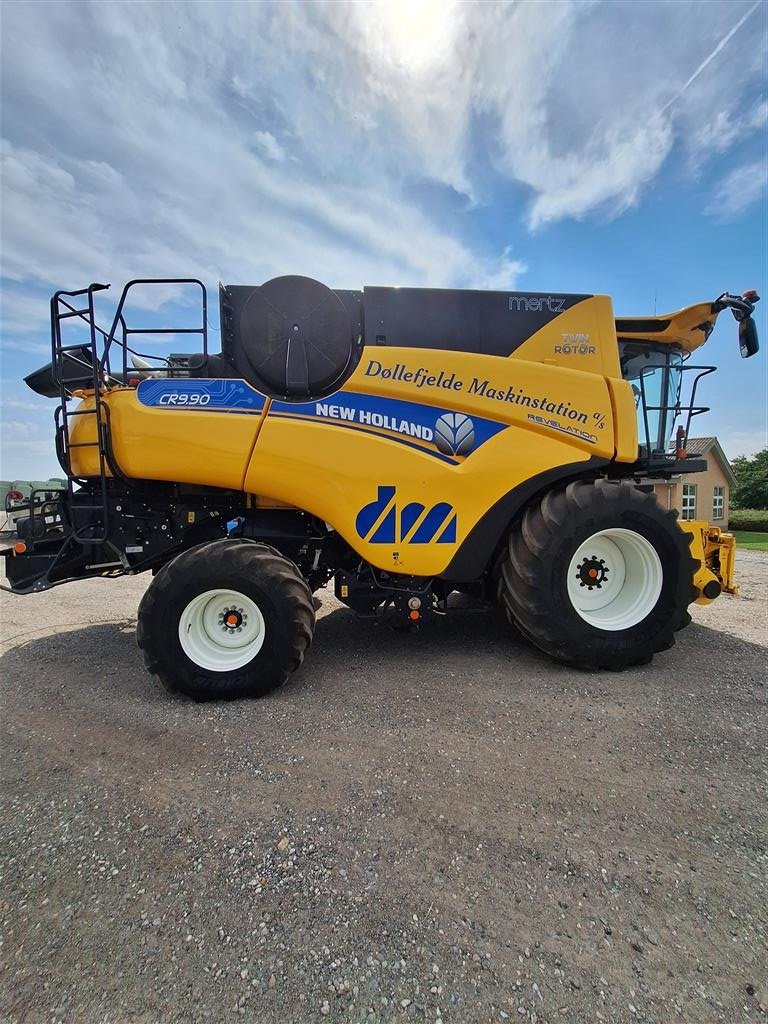 Mähdrescher Türe ait New Holland CR9.90 ST.V Med 35 fod VarioFeed bord, Gebrauchtmaschine içinde Maribo (resim 4)