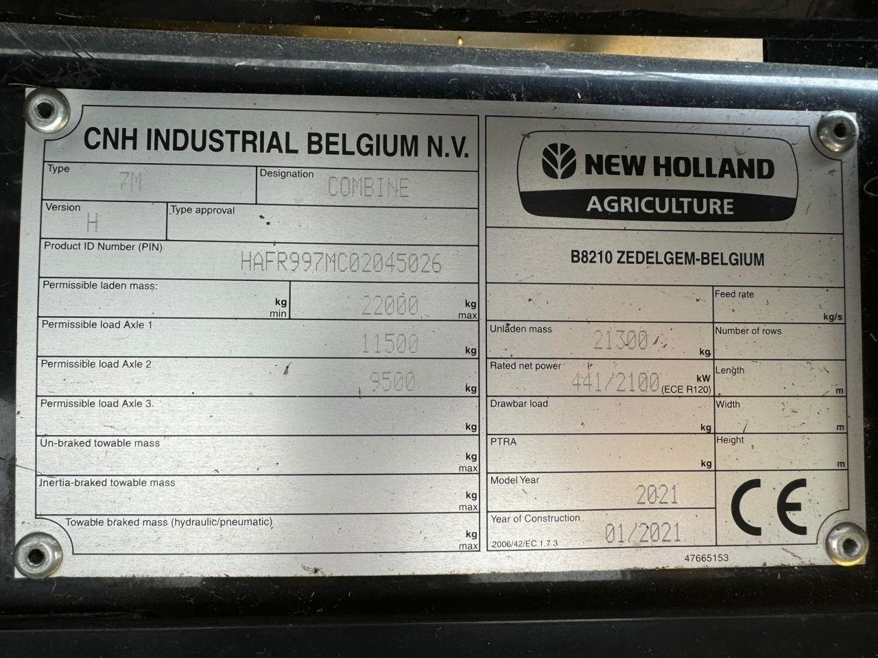 Mähdrescher του τύπου New Holland CR9.90, Gebrauchtmaschine σε Bredebro (Φωτογραφία 6)