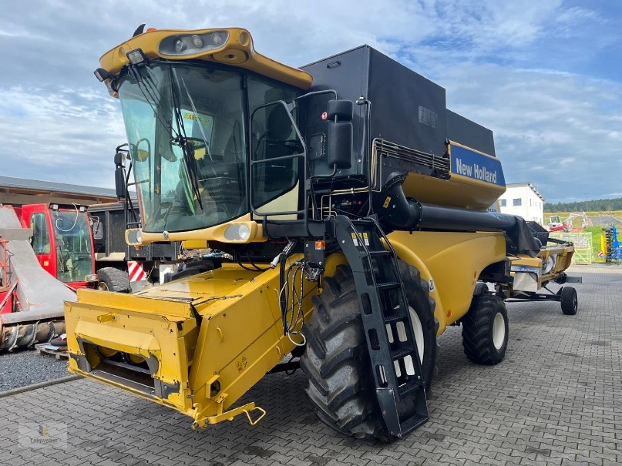 Mähdrescher typu New Holland CS 540, Gebrauchtmaschine v Neuhof - Dorfborn (Obrázok 2)