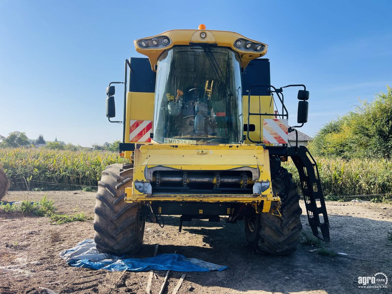 Mähdrescher van het type New Holland CSX7080, Gebrauchtmaschine in Csengele (Foto 9)