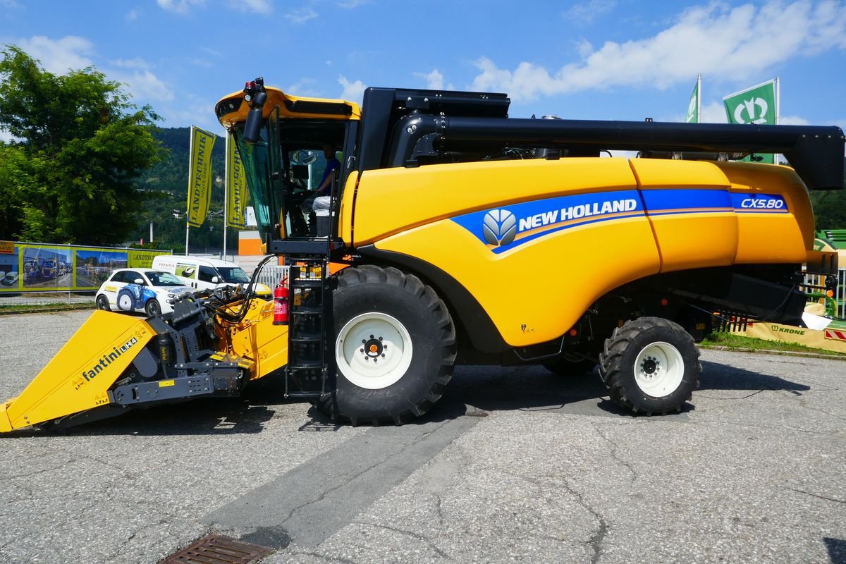 Mähdrescher des Typs New Holland CX 5.80 Allrad, Gebrauchtmaschine in Villach (Bild 8)