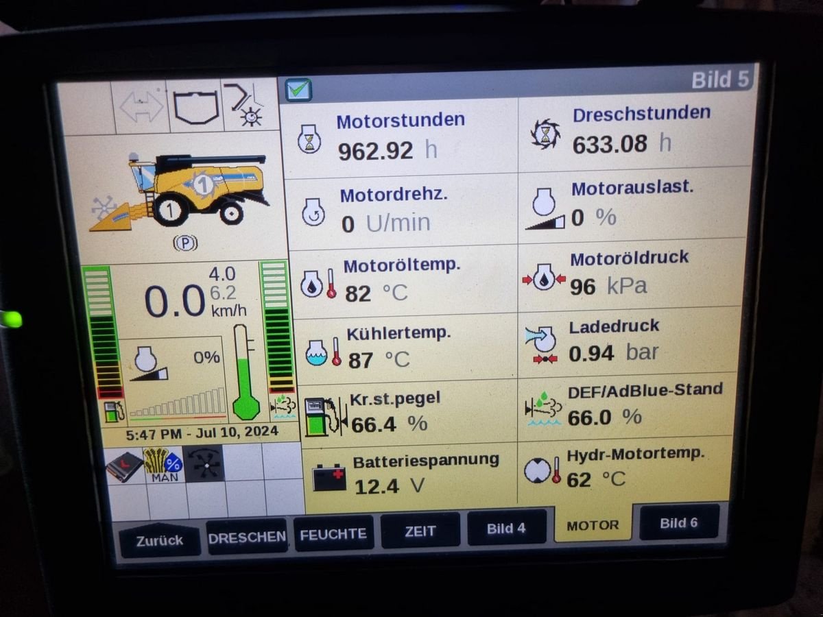 Mähdrescher tipa New Holland CX 5.80, Gebrauchtmaschine u Arnreit (Slika 2)