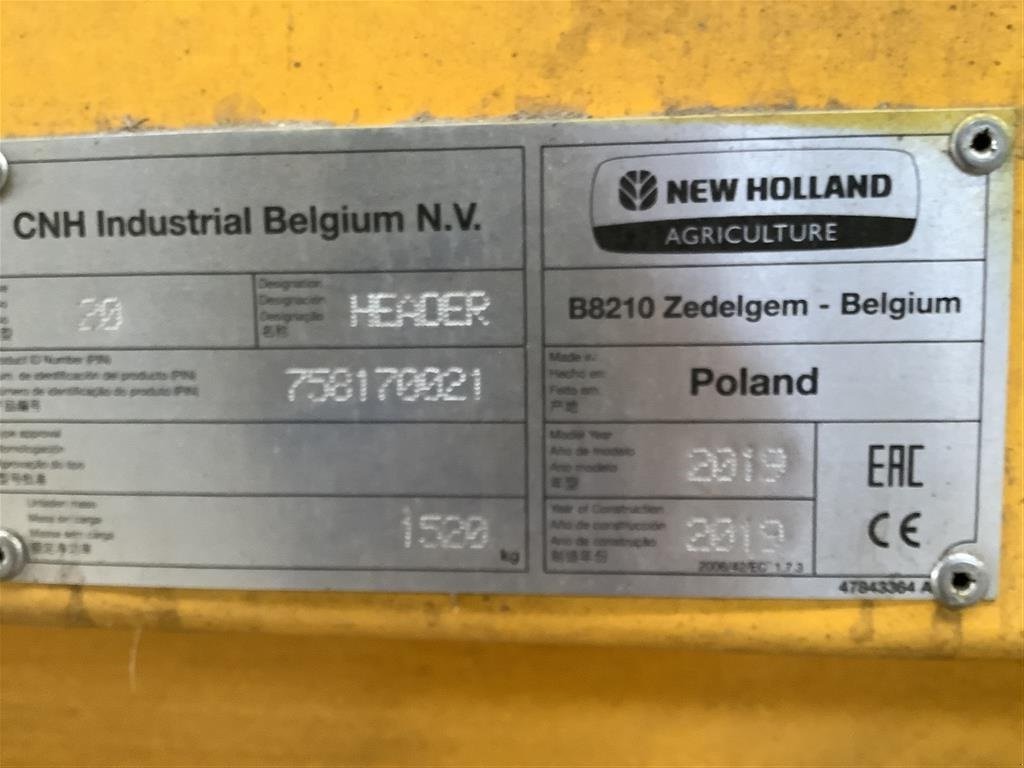 Mähdrescher tipa New Holland CX 5.90 Med 20 fod HighCapacity, Gebrauchtmaschine u Maribo (Slika 8)