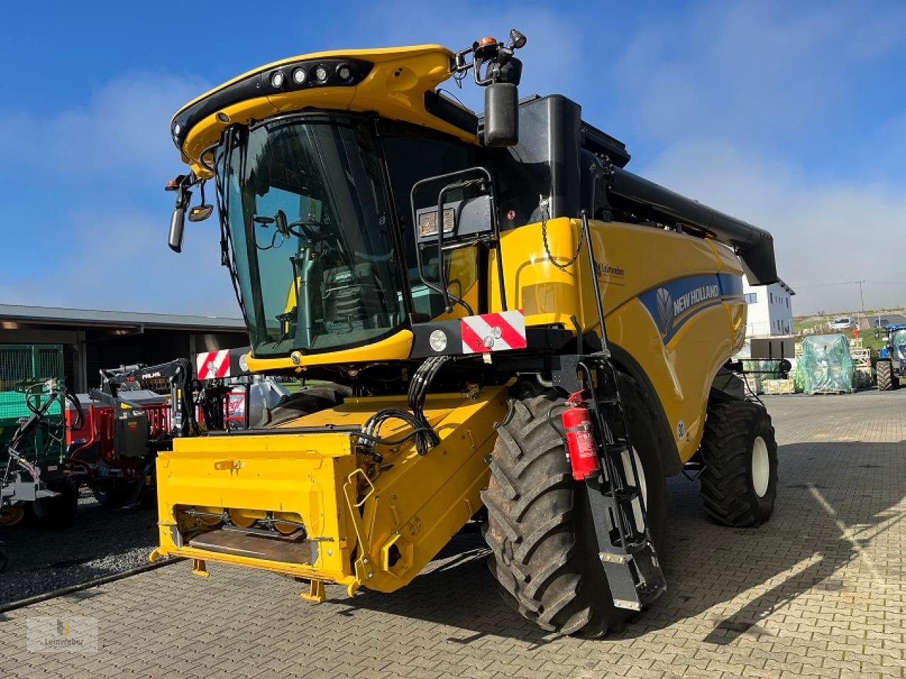 Mähdrescher typu New Holland CX 6.90, Gebrauchtmaschine w Neuhof - Dorfborn (Zdjęcie 2)