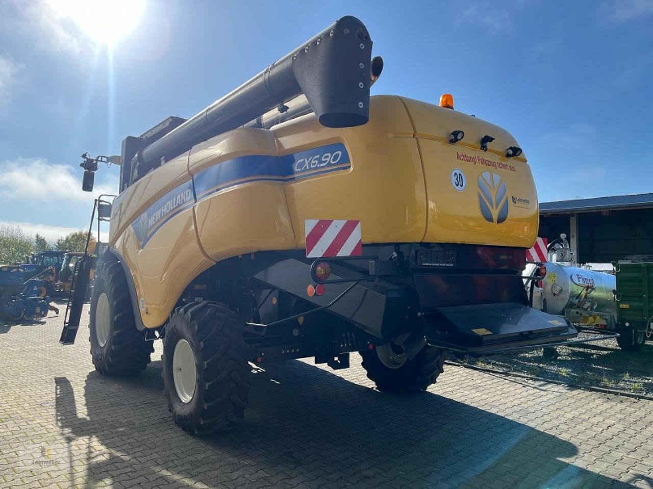 Mähdrescher typu New Holland CX 6.90, Gebrauchtmaschine v Neuhof - Dorfborn (Obrázek 4)