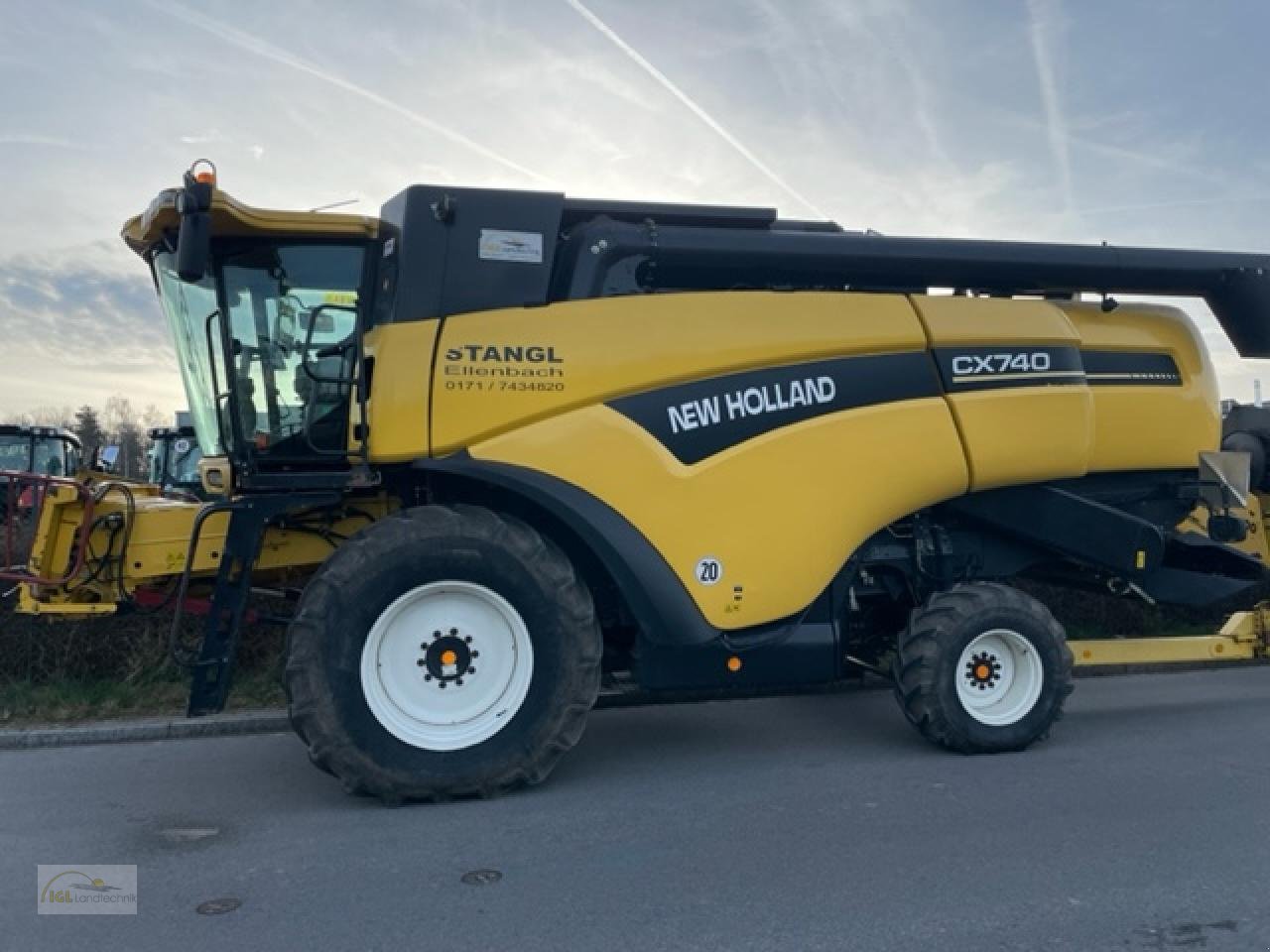 Mähdrescher Türe ait New Holland CX 740, Gebrauchtmaschine içinde Pfreimd (resim 2)