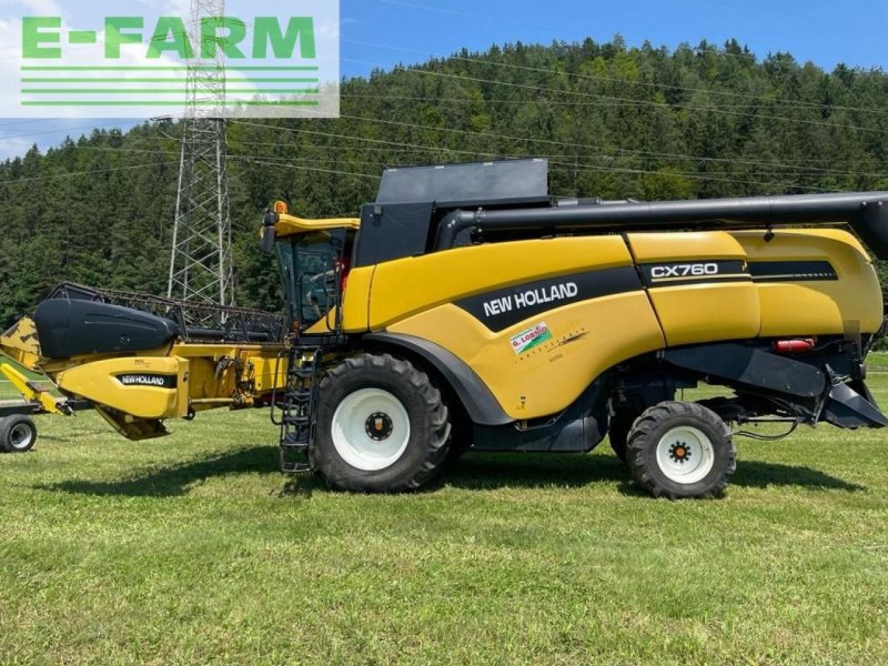 Mähdrescher van het type New Holland cx 760, Gebrauchtmaschine in RUDEN (Foto 1)