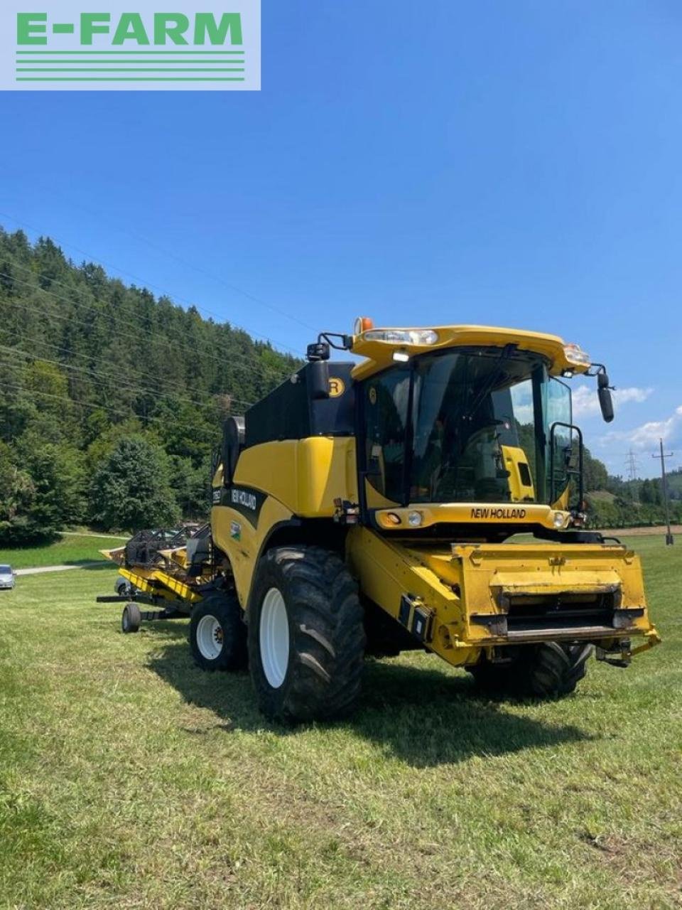 Mähdrescher tip New Holland cx 760, Gebrauchtmaschine in RUDEN (Poză 2)