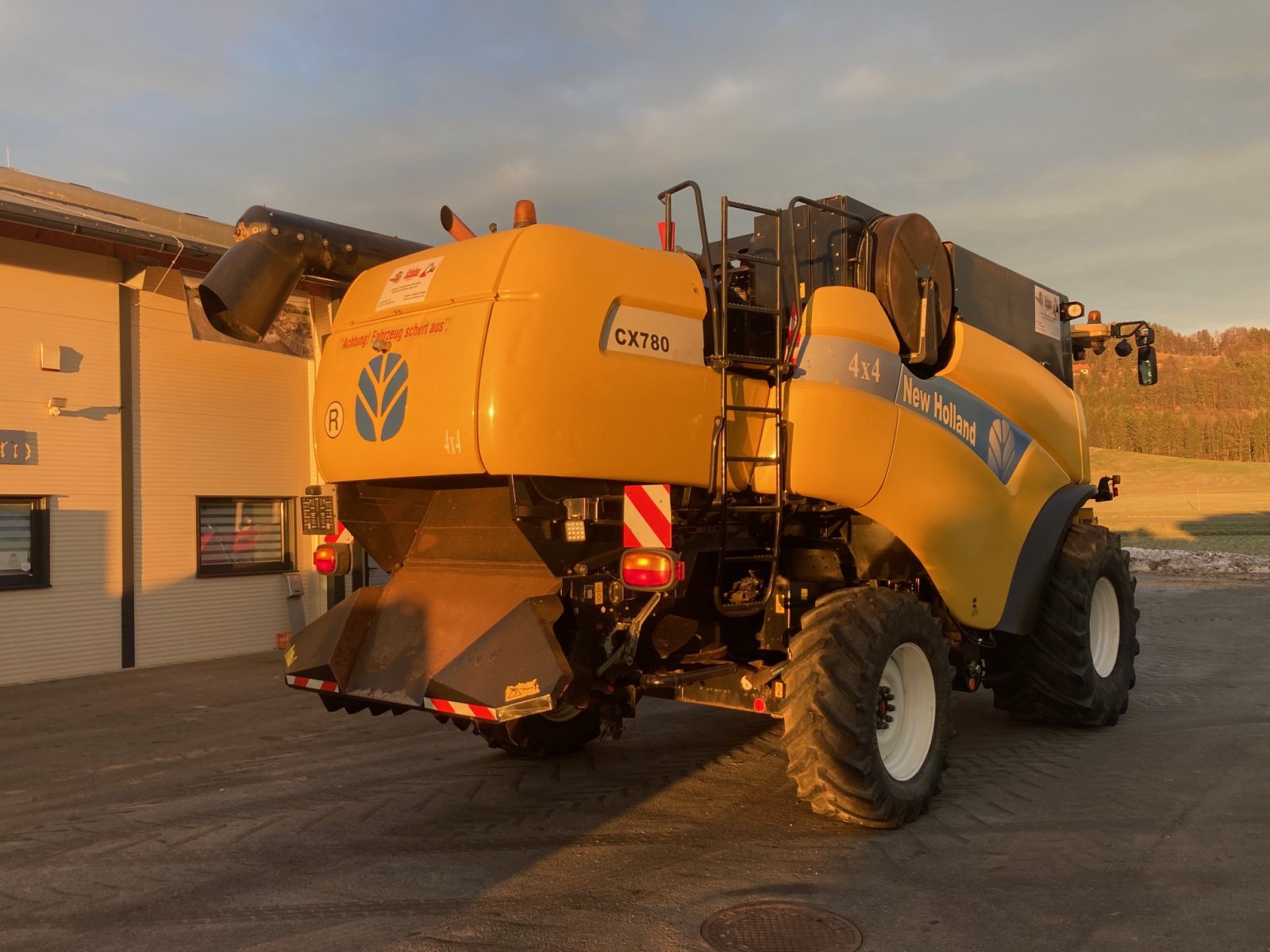 Mähdrescher Türe ait New Holland CX 780, Gebrauchtmaschine içinde St.Bartholomä (resim 3)