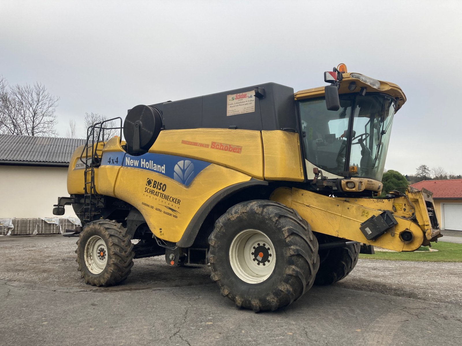 Mähdrescher del tipo New Holland CX 780, Gebrauchtmaschine In St.Bartholomä (Immagine 1)