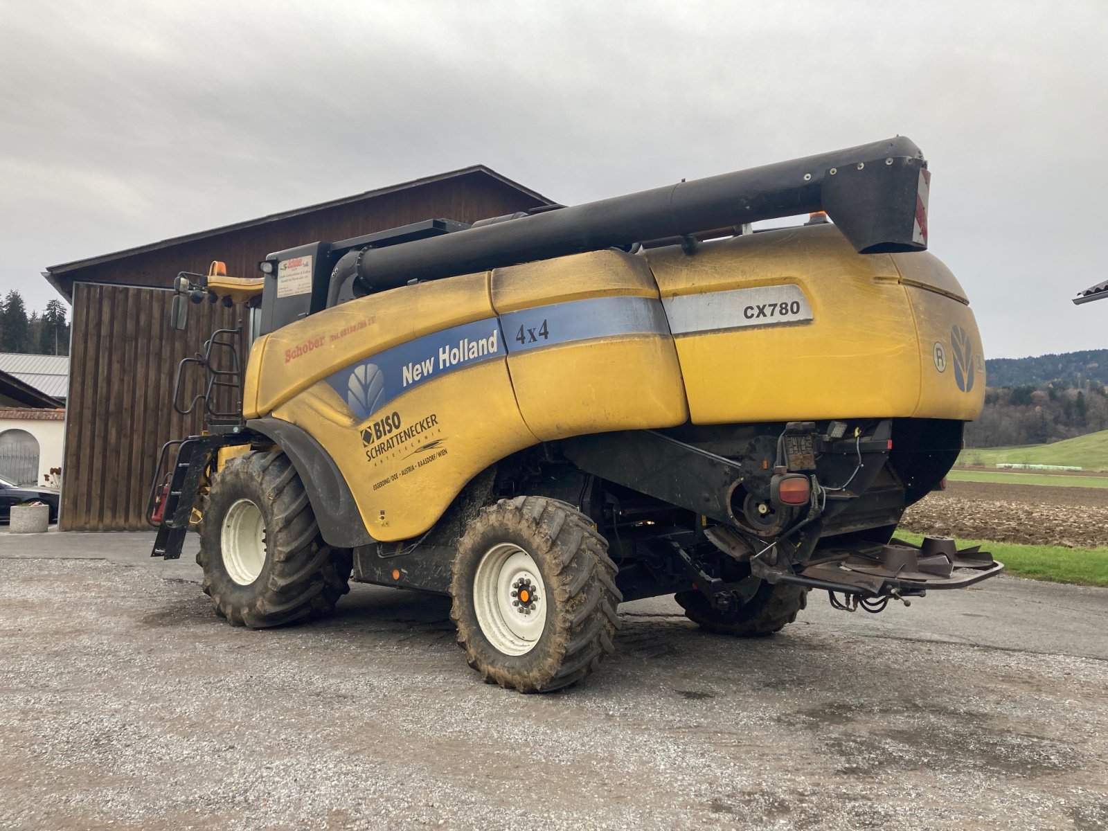 Mähdrescher del tipo New Holland CX 780, Gebrauchtmaschine In St.Bartholomä (Immagine 3)